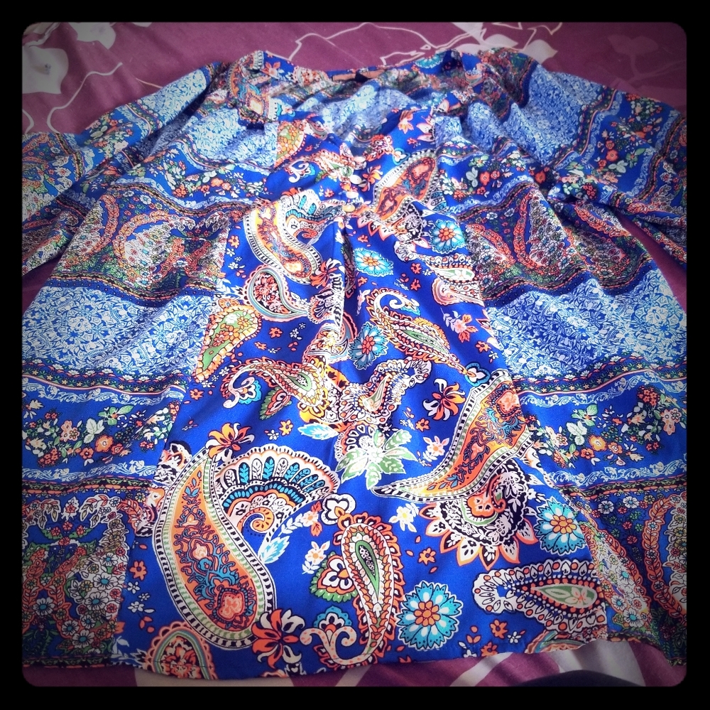 Beautiful Olive Hill Ladies Blouse